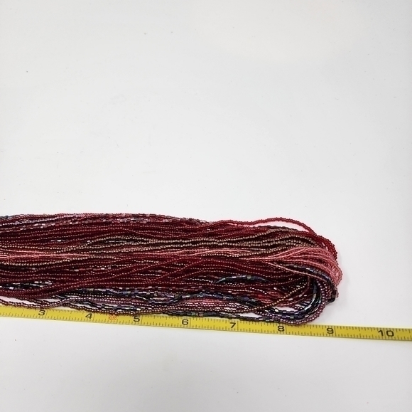 Multi‎ Strand Beaded Necklace - Picture 7 of 10